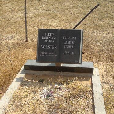 Northern Cape, GORDONIA district, Askham, Eerste Rust 206_1, farm cemetery