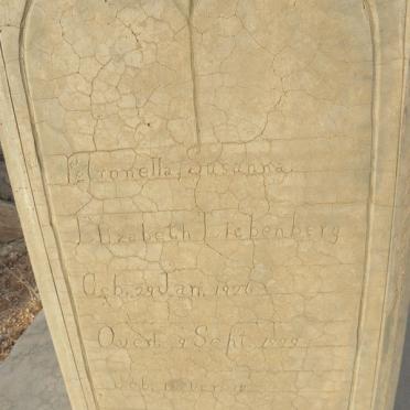 LIEBENBERG Petronella Susanna Elizabeth 1926-1929