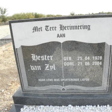 ZYL Hester, van 1928-2004