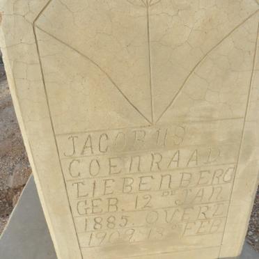 LIEBENBERG Jacobus Coenraad 1885-1909
