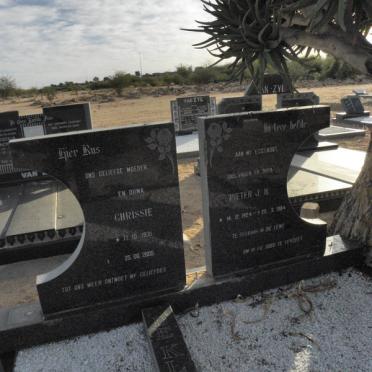 KLERK Pieter J.H., de 1924-1984 &amp; Chrissie 1931-2005