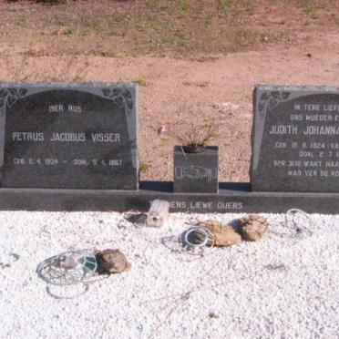 VISSER Petrus Jacobus 1904-1967 &amp; Judith Johanna VAN HEERDEN 1924-1994 