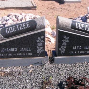 COETZEE Johannes Daniel 1890-1939 &amp; Alida Hendrika 1895-1986
