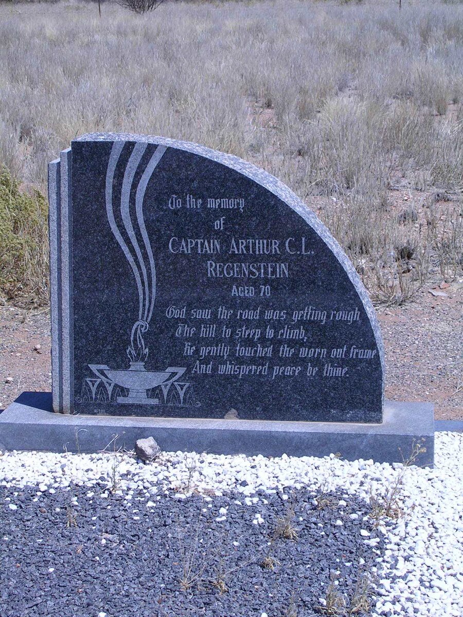 REGENSTEIN Arthur C.L.