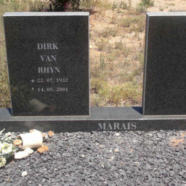 MARAIS Dirk Van Rhyn 1932-2001