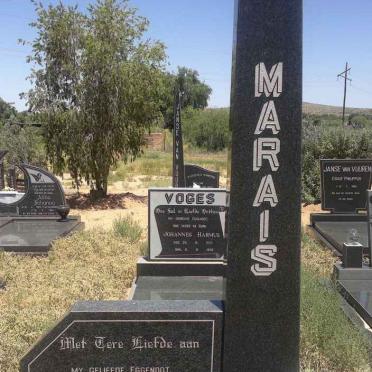 MARAIS Daniël Rudolf 1852-1977