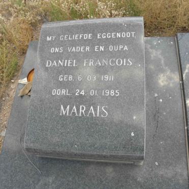 MARAIS Daniël Francois 1911-1985 &amp; Susanna Elizabeth 1918-1989