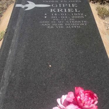 KRIEL Gipie 1932-2005