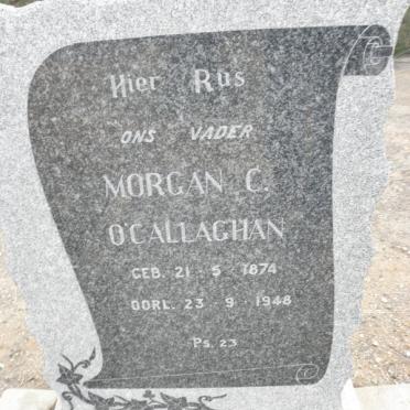 O'CALLAGHAN Morgan C. 1874-1948 &amp; Maria S. NIGRINI 1873-1947