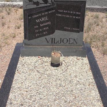 VILJOEN Marie nee BARNARD 1933-1971