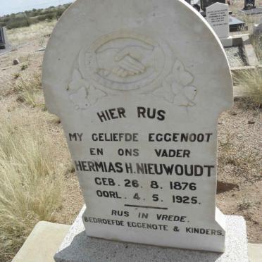 NIEUWOUDT Hermias H. 1876-1925