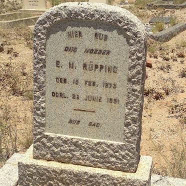 RÜPPING E.M. 1873-1951