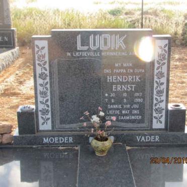 LUDIK Hendrik Ernst 1917-1990