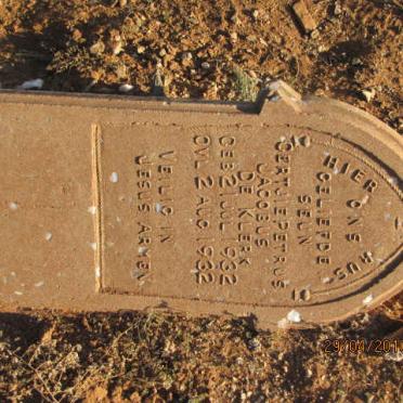 KLERK Gertjie Petrus Jacobus, de 1932-1932