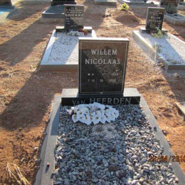 HEERDEN Willem Nicolaas, van