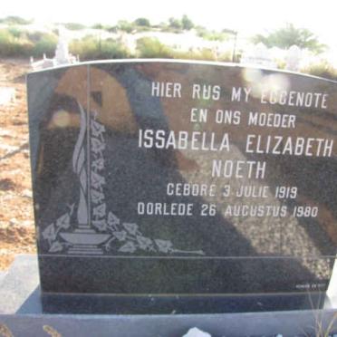 NOETH Issabella Elizabeth 1919-1980