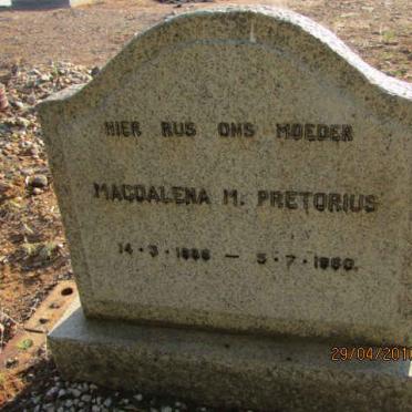 PRETORIUS Magdalena M.