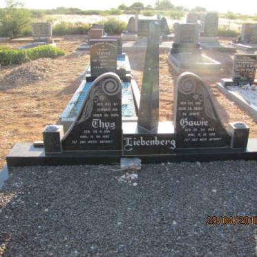 LIEBENBERG Thys :: LIEBENBERG Gawie