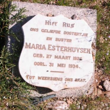 ESTERHUYSEN Maria 1925-1934
