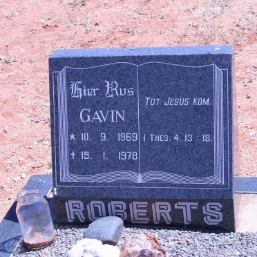 ROBERTS Gavin 1969-1978