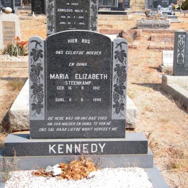 KENNEDY Maria Elizabeth nee STEENKAMP 1912-1998