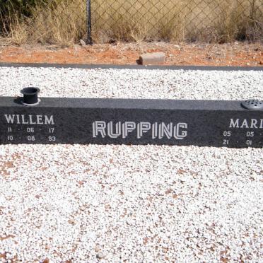 RUPPING Willem 1917-1993 &amp; Maria 1923-1993