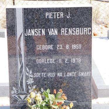 RENSBURG Pieter J., Jansen van 1950-1978
