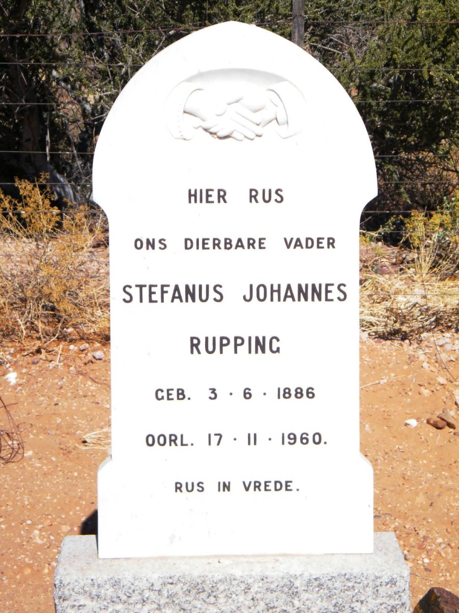 RUPPING Stefanus Johannes 1886-1960