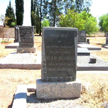 WESSELS W.J.P. 1884-1963
