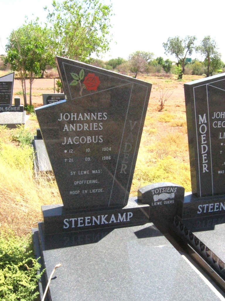 STEENKAMP Johannes Andries Jacobus 1904-1986