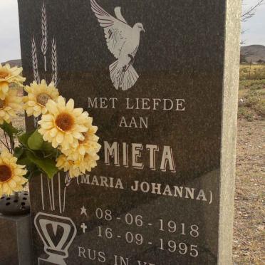 SPANGENBERG Maria Johanna 1918-1995