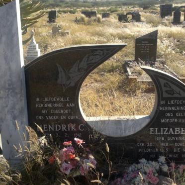 NIEKERK Hendrik C., van 1912-1985 &amp; Elizabeth M. DUVENHAGE 1919-1998