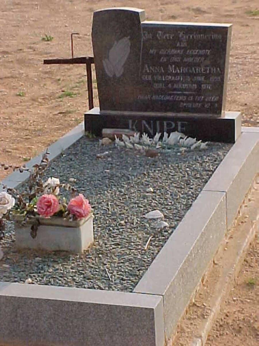 KNIPE Anna Margaretha nee VOLLGRAAFF 1899-1972