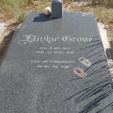 GROVÉ Binkie 1922-1990