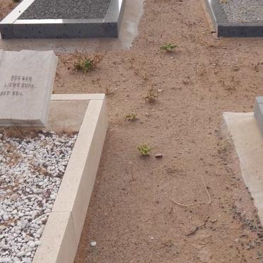 Northern Cape, GORDONIA district, Kanoneiland, Asbosknop, Fritzrand, farm cemetery