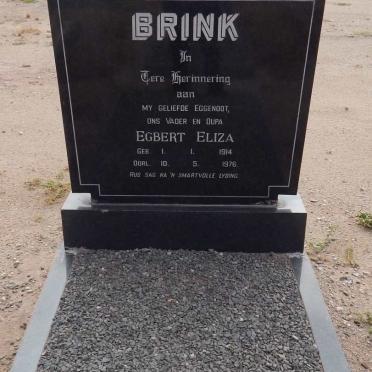 BRINK Egbert Eliza 1914-1976