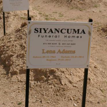 ADAMS Lena 1964-2012