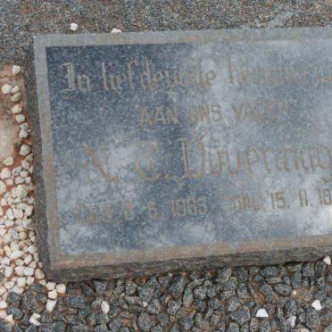 DUVENHAGE N.C. 1883-1959