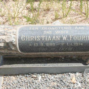 FOURIE Christiaan W. 1888-1974