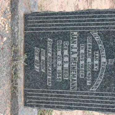 HEINEMANN Jan J.A. 1868-1949