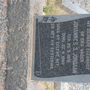 JORDAAN Johannes S. 1916-1969