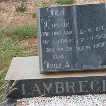 LAMBRECHTS Hugo A. 1917-1993