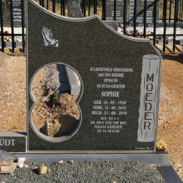 NIMMERHOUDT Gawie Jacobus 1936-2007 &amp; Sophie 1938-2010