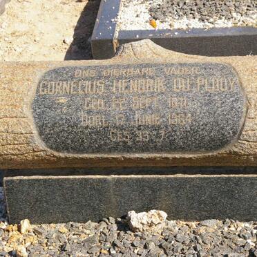 PLOOY Cornelius Hendrik, du 1871-1964