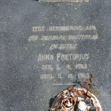 PRETORIUS Anna 1965-1965