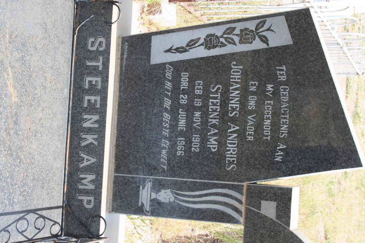 STEENKAMP Johannes Andries 1902-1966