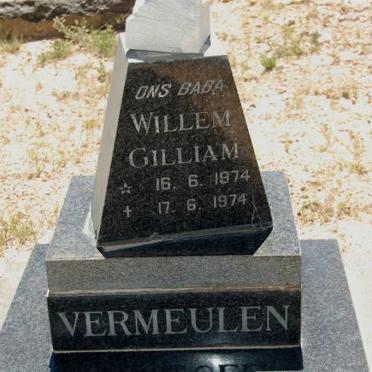 VERMEULEN Willem Gilliam 1974-1974