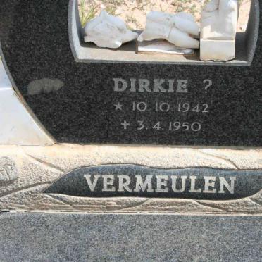 VERMEULEN Dirkie ? 1942-1950