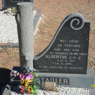 STADLER Albertus J.v.J. 1917-1975