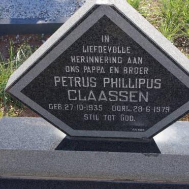 CLAASSEN Petrus Phillipus 1935-1979